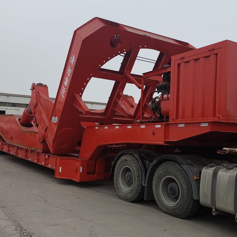 3 Line 6 Axle Wind Blade Trailer