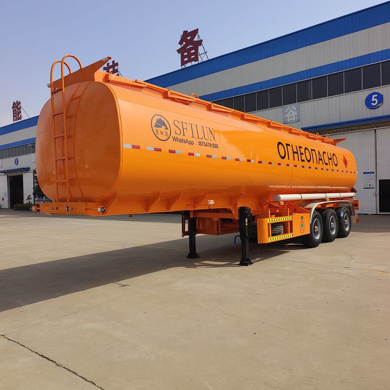 Crude Oil Tanker Trailer